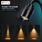 Zoomable Aquarium Clip-on Spotlight 3W USB Port (AquaGear Supplies)