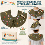 Parrot Shoulder Protector Cape with Wood Perch