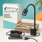 Zoomable Aquarium Clip-on Spotlight 3W USB Port (AquaGear Supplies)