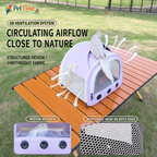 Small Bird Carrier Bag with Panoramic Clear Window, Breathable Parrot Travel Carrier