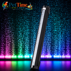 Multi-Size Aquarium LED Bubble Bar with Light, USB Color-Changing