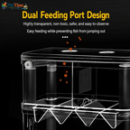 Aquarium Breeder Box for Baby Fish, In-Tank Guppy Birthing and Fish Isolation Box