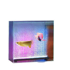 6-Inch Aquarium LED Bubble Bar with Light, USB Color-Changing