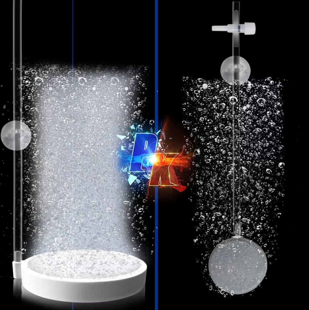 Round Fine Bubble Aquarium Air Diffuser 5-10cm