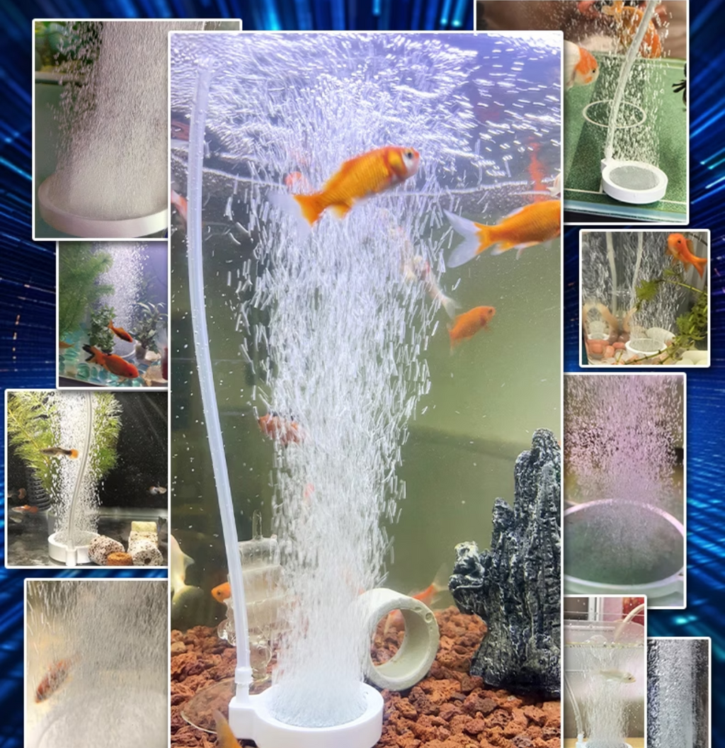 Round Fine Bubble Aquarium Air Diffuser 5-10cm