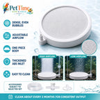 Round Fine Bubble Aquarium Air Diffuser 5-10cm