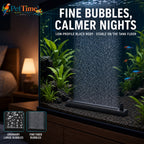 6.3-Inch Aquarium Bubble Wall Air Stone Bar, Air Diffuser Bar