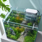 Custom-Cut Clear Aquarium Top, 5mm PC Fish Tank Lid with Filter Openings