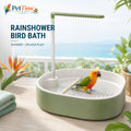 Automatic Bird Bath with Pump, Indoor Bird Shower Fountain with 5W Adjustable Pump